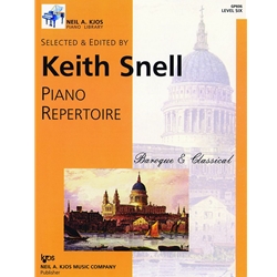 Piano Repertoire Baroque and Classical: Level 6