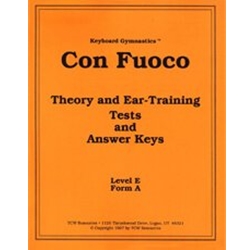 Theory Gymnastics: Con Fuoco - Theory And Ear-Training Answer Keys