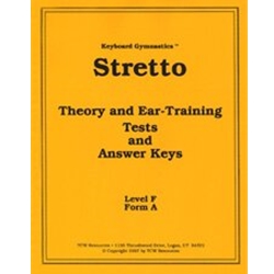 Theory Gymnastics: Stretto - Theory And Ear-Training Answer Key