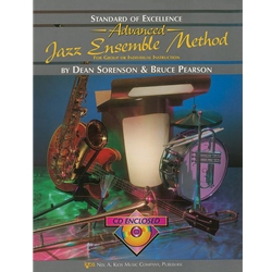 Standard of Excellence Advanced Jazz Ensemble Method Book/CD - Clarinet