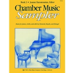 Chamber Music Sampler, Book 2 - Violin, Cello and Piano