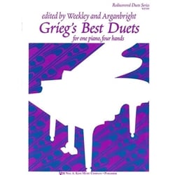 Grieg's Best Duets  -  1 Piano 4 Hands