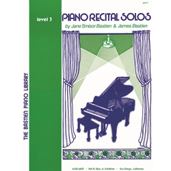 Piano Recital Solos, Level 3 - Piano Method