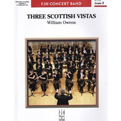 3 Scottish Vistas - Concert Band