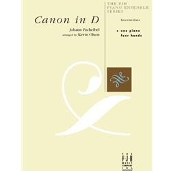 Canon in D - 1 Piano 4 Hands