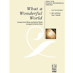 What a Wonderful World - 2 Pianos 4 Hands