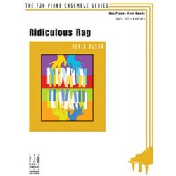 Ridiculous Rag - 1 Piano 4 Hands