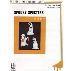 Spooky Specters - 1 Piano 4 Hands