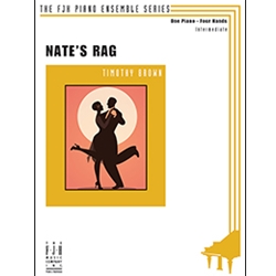 Nate's Rag - 1 Piano 4 Hands