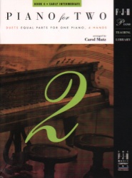 Piano for Two, Book 4 - 1 Piano 4 Hands
