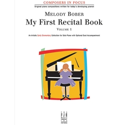 My First Recital Book, Volume 1 - Piano
