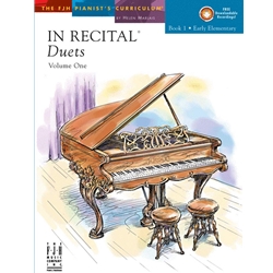 In Recital Duets, Volume 1, Book 1 - 1 Piano, 4 Hands