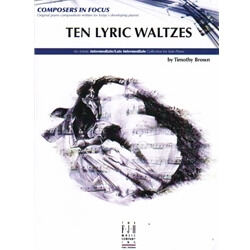10 Lyric Waltzes - Teaching Pieces