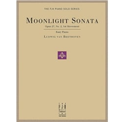 Moonlight Sonata, Mvt. 1 - Easy Piano