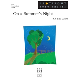 On a Summer's Night - Piano