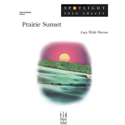 Prairie Sunset - Piano Solo