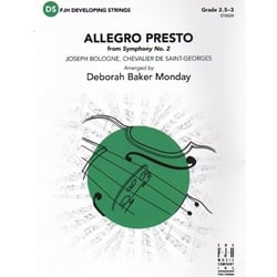 Allegro Presto (from Symphony No. 2) - String Orchestra