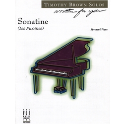 Sonatine (Les Pivoines) - Piano