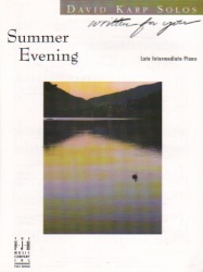 Summer Evening - Piano