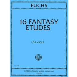 16 Fantasy Etudes - Viola