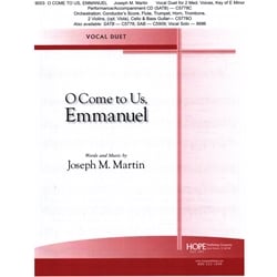 O Come To Us, Emmanuel - Vocal Duet and Piano