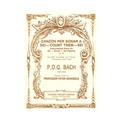 Canzon Per Sonar A Sei- Count Them - Sei For 2 Bb Trumpets, 2 F Horns, Trombone, and Tuba