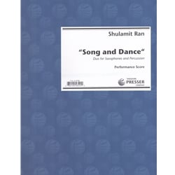 Song and Dance - Duo for Saxophones and Percussion - Set of Performance Scores