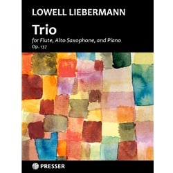 Trio, Op. 137 - Flute, Alto Sax, and Piano