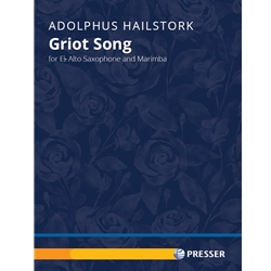 Griot Song - Alto Saxophone and Marimba