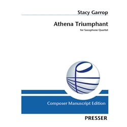 Athena Triumphant - Saxophone Quartet SATB
