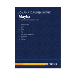 Mayka: 10 Concert Etudes for Flute Unaccompanied