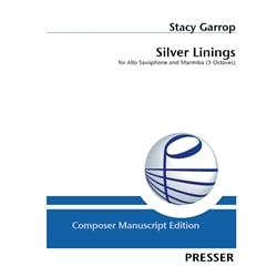 Silver Linings - Alto Saxophone and Marimba (5 Octaves)
