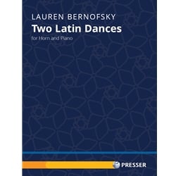 2 Latin Dances - Horn and Piano