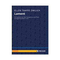 Lament - Baritone (or Alto) Saxophone and Piano