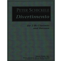 Divertimento - 2 Clarinets and Bassoon