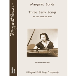 3 Early Songs - Voice and Piano