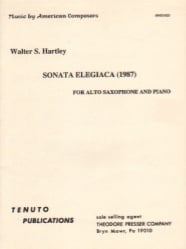 Sonata Elegiaca - Alto Sax and Piano