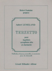 Terzetto - Oboe, Alto Sax and Clarinet