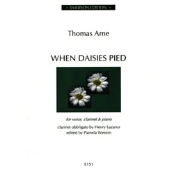 When Daisies Pied - Soprano Voice, Clarinet and Piano