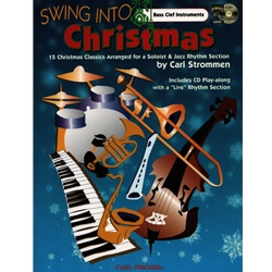 Swing Into Christmas (Bk/CD) - Bass Clef Instruments