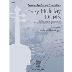 Compatible String Ensembles: Easy Holiday Duets - Viola