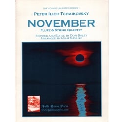 November - Flute and String Quartet