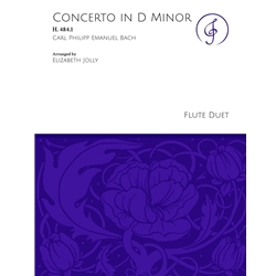 Concerto in D Minor H. 484.1 - Flute Duet