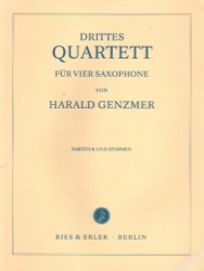 Quartet No. 3 - Sax Quartet SATB