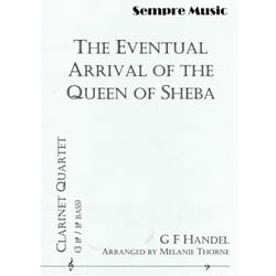 Eventual Arrival of the Queen of Sheba - Clarinet Quartet