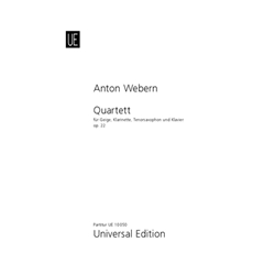 Quartet, Op. 22 - Score