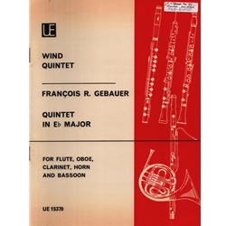 Quintet No. 2 in E-flat major - Woodwind Quintet