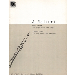 3 Trios - Two Oboes and Bassoon