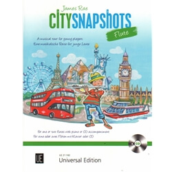 City Snapshots (Book/CD) - Flute (Solo or Duet)