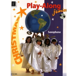 World Music Jr: Christmas Play-Along (Bk/CD) - Alto (or Tenor) Sax and Chord Symbols